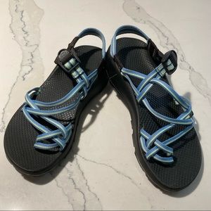 CHACO Sz 9 ZX/2 Unaweep Vibram Sole Toe Wrap Sandals